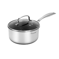 Stanley Rogers Matrix Saucepan with Lid | 18cm / 2.3L | Suits Induction