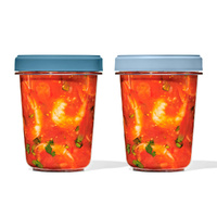 OXO Good Grips Twist & Stack Container 2 Pack 946ml