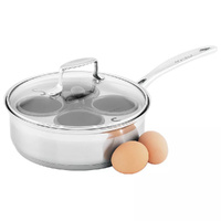Scanpan Impact 20cm Egg Poacher Set With Lid