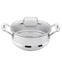 Scanpan Impact 16/18/20cm Universal Multi Steamer Insert with Lid