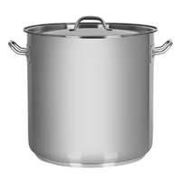 Chef Inox Elite Stockpot with Lid 360x360mm / 36.5L | Stainless Steel