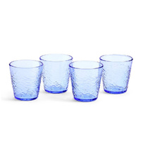 Royal Doulton Pacific 10th Anniversary Tumbler 350ml Set of 4 Blue