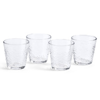Royal Doulton Pacific 10th Anniversary Tumbler 350ml Set of 4 Clear