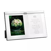 Wedgwood Vera Wang Infinity Double Silver Frame