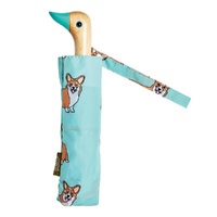 Original Duckhead Duck Umbrella Compact | Coucou Suzette Corgi Mint | 5 x 7 x 35cm