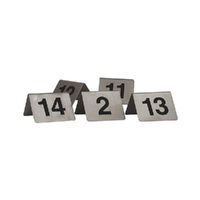 Trenton A-Frame Stainless Steel Table Numbers - 81-90