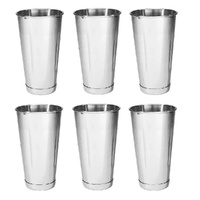 Trenton Stainless Steel Milkshake Cups 887ml | Set of 6