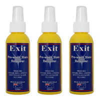 Exit Soap Spray Pre Wash Stain Remover Multi Purpose Cleaner 125ml | Set of 3