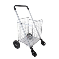 Handy Trolley Basket Cart Medium 65L | Silver