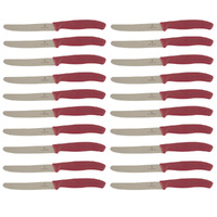 Victorinox Steak and Tomato Knife 11cm Wavy Edge Set of 20 Mystery Mulberry