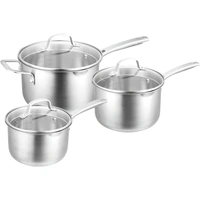 Pyrolux 3 Piece Radius 85 16cm, 18cm & 20cm Saucepan Set | 3pc