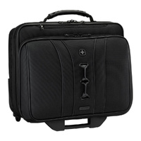 Wenger Legacy Black Series 15.6" Laptop Wheeled Case - Black