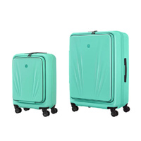 Wenger Skyon Hardside 2 Piece Luggage Set Aqua