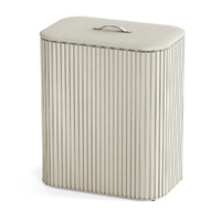 Joseph Joseph Tota Trio Luxe 90L Laundry Separation Basket Ecru