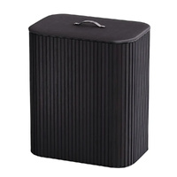 Joseph Joseph Tota Twin Luxe 90L Laundry Separation Basket Black