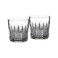 Waterford Crystal Lismore Diamond DOF Tumbler Pair 265ml  Set of 2