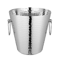 Avanti Providence Hammered Double Wall Champagne Bucket | 23 x 23cm