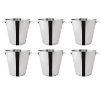 Trenton Wine Bucket 18/8 Stainless Steel Mirror Polished | Set of 6