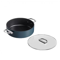 Joseph Joseph Space Non Stick Shallow Casserole Pan & Lid 28cm / 5qt