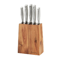 Stanley Rogers Tapered Vertical 6 Piece Knife Block 6pc