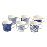 Royal Doulton Pacific 6 Piece Mug Set 400ml