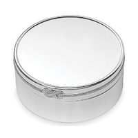 Vera Wang Wedgwood Infinity Round Keepsake Box 14cm
