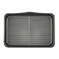 Bakemaster Stackable 7 Piece Non Stick Bakeware Set 