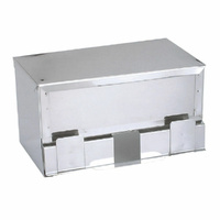 Chef Inox Straw Dispenser 18/8 Stainless Steel 260x150x130mm