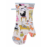 Ulster Weavers Gauntlet Oven Glove Cool Cats | 37 x 20cm