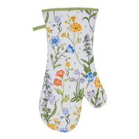 Ulster Weavers Gauntlet Oven Glove Cottage Garden | 37 x 20cm