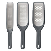 Zyliss Stainless Steel Coarse Fine Rasp Grater Set of 3