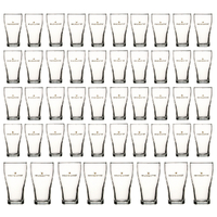 Crown Nucleated Headmaster Beer Conical Glasses 285ml | Set of 48