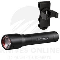 NEW LED LENSER P14 TORCH 800 LUMENS FLASHLIGHT + INTELLIGENT CLIP