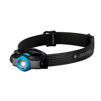 LED LENSER MH3 HEAD TORCH 200 LUMENS HEADLAMP BLACK & BLUE