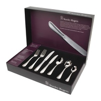  50563 STANLEY ROGERS 56 PIECE STAINLESS STEEL CLARENDON CUTLERY SET 56PC