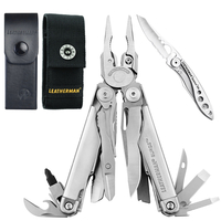 LEATHERMAN SURGE STANDARD MULTITOOL + SHEATH NYLON OR LEATHER + SKELETOOL KBX