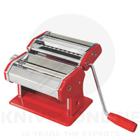 NEW AVANTI ADJUSTABLE 150MM STAINLESS STEEL PASTA MAKING MACHINE RED 12300 Save!