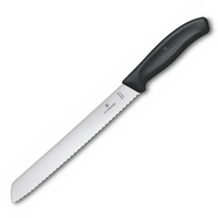 NEW VICTORINOX SERRATED EDGE BREAD KNIFE 21CM 5.1633.21 