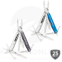 NEW LEATHERMAN JUICE CS4 STAINLESS STEEL 15IN1 MULTI-TOOL - SELECT BLUE OR GREY