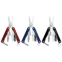LEATHERMAN SQUIRT ES4 ELECTRICIAN MULTITOOL W/ WIRE STRIPPERS BLACK | BLUE | RED
