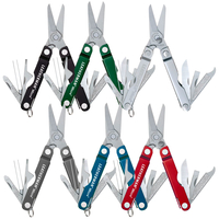 LEATHERMAN MICRA 10IN1 MULTITOOL SCISSORS KNIFE KEYCHAIN STAINLESS | ASS COLOURS