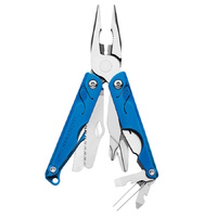 LEATHERMAN LEAP BLUE STAINLESS STEEL YOUTH YOUNG USER 13IN1 MULTI-TOOL W/ PLIERS