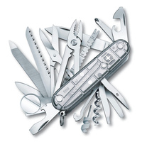 Victorinox Swiss Army Swiss Champ Silvertech Pocket Knife - 32 Functions