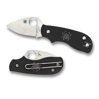 Squeak Lightweight Black SLIPIT - Plain blade C154PBK SPYDERCO