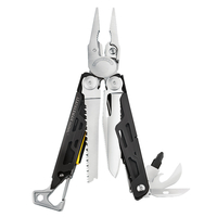 LEATHERMAN SIGNAL SURVIVALIST STAINLESS MULTITOOL + SHEATH FIRE STARTER 