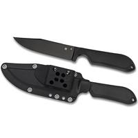 Street Bowie - Plain Black Blade FB04PBB SPYDERCO