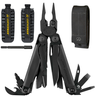 LEATHERMAN SURGE BLACK MULTITOOL + MOLLE SHEATH + BITKIT + BIT EXTENDER