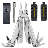 LEATHERMAN SURGE MULTITOOL + LEATHER SHEATH + BITKIT + BIT EXTENDER