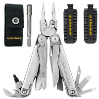 LEATHERMAN SURGE MULTITOOL + NYLON SHEATH + BITKIT + BIT EXTENDER