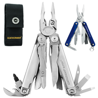 LEATHERMAN SURGE MULTITOOL + NYLON SHEATH + SQUIRT PS4 BLUE